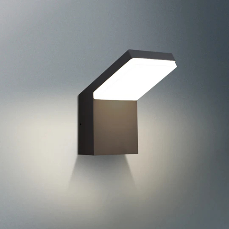 19215 IP65 18W 1800 lm LED Czarno-biały kinkiet zewnętrzny