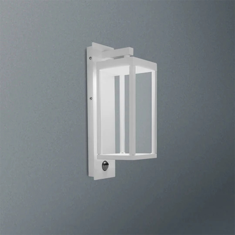 22529 IP54 13W 750Lm LED Czarno-biała Zewnętrzna lampa wejściowa na dziedziniec